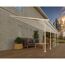 Terrassenüberdachung 'Feria' weiß 380 x 850 cm Polycarbonat transparent