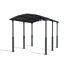 Caravan-Carport 'Alpine' anthrazit 359 x 507 cm Polycarbonat grau