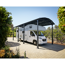 Caravan-Carport 'Alpine' anthrazit 359 x 863 cm Polycarbonat grau