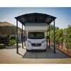 Caravan-Carport 'Alpine' anthrazit 359 x 863 cm Polycarbonat grau