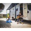 Caravan-Carport 'Alpine' anthrazit 359 x 863 cm Polycarbonat grau
