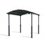 Caravan-Carport 'Alpine' anthrazit 359 x 435 cm Polycarbonat grau