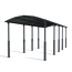 Caravan-Carport 'Alpine' anthrazit 359 x 1077 cm Polycarbonat grau