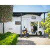 Caravan-Carport 'Alpine' anthrazit 359 x 649 cm Polycarbonat grau