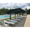 Einzelcarport 'Arizona Breeze' anthrazit 289 x 495 cm Polycarbonat grau