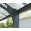 Doppelcarport 'Arizona Wave'  578 x 495 cm Polycarbonat grau