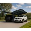 Doppelcarport 'Arizona Breeze' anthrazit 578 x 495 Polycarbonat grau