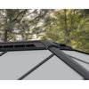 Einzelcarport 'Colorado' anthrazit 422 x 607 cm Polycarbonat grau