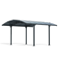 Pavillon 'Tucson' anthrazit 359 x 435 cm Polycarbonat grau
