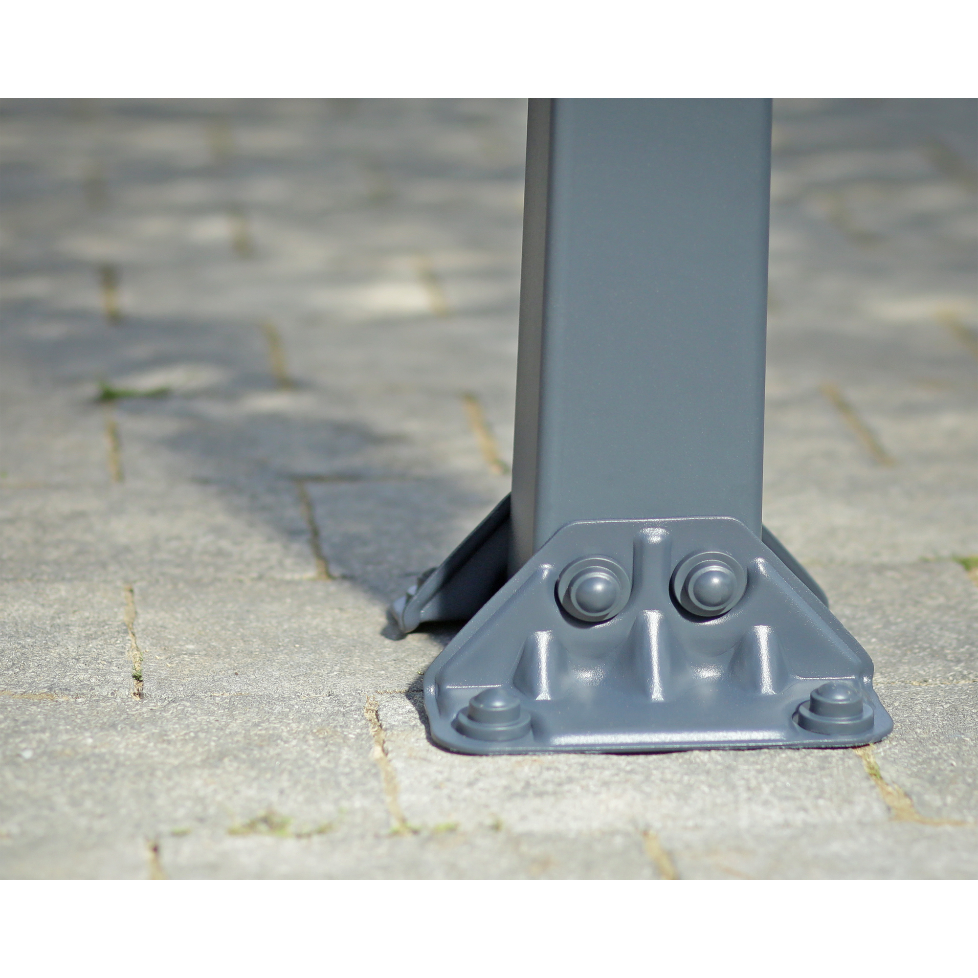 Pavillon 'Tucson' anthrazit 359 x 507 cm Polycarbonat grau