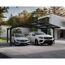 Doppelcarport 'Sydney Apex' schwarz 572 x 586 cm Polycarbonat grau