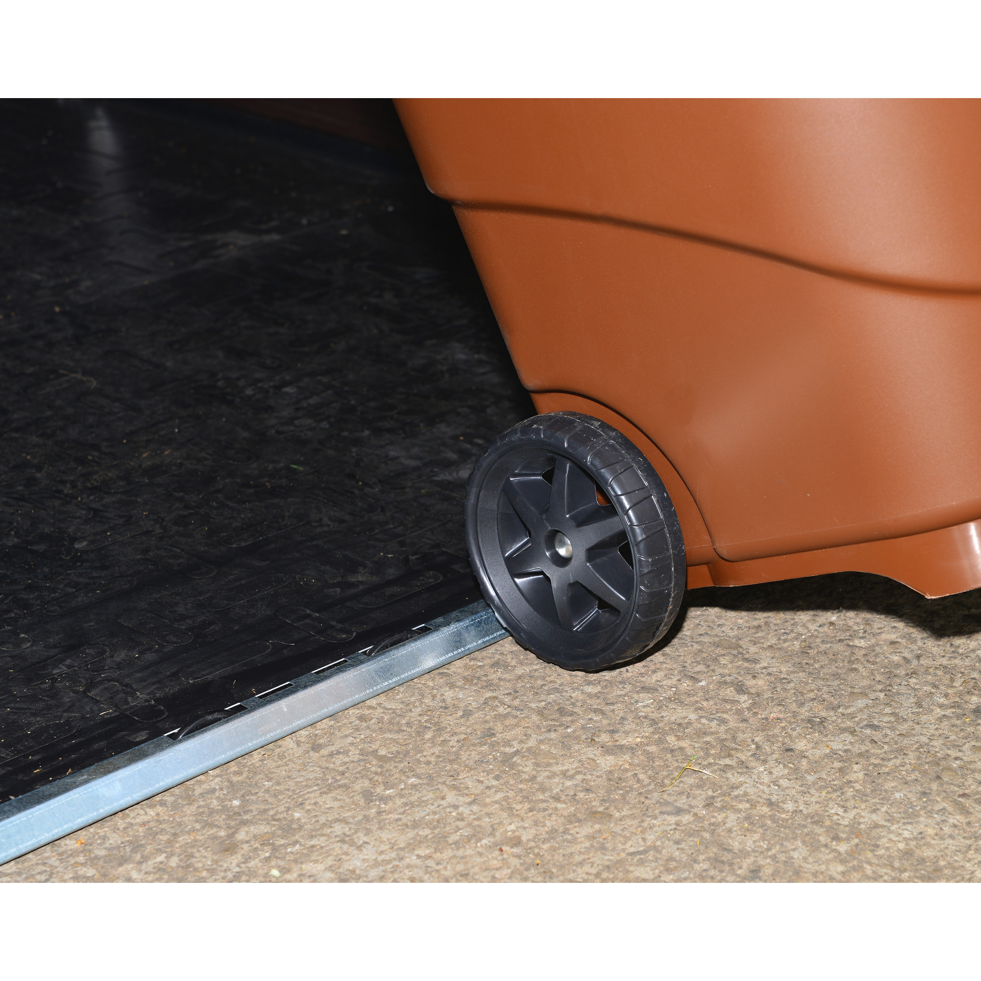 Kunststoff-Gerätehaus 'Skylight' 185 x 229 cm Polycarbonat hellbraun