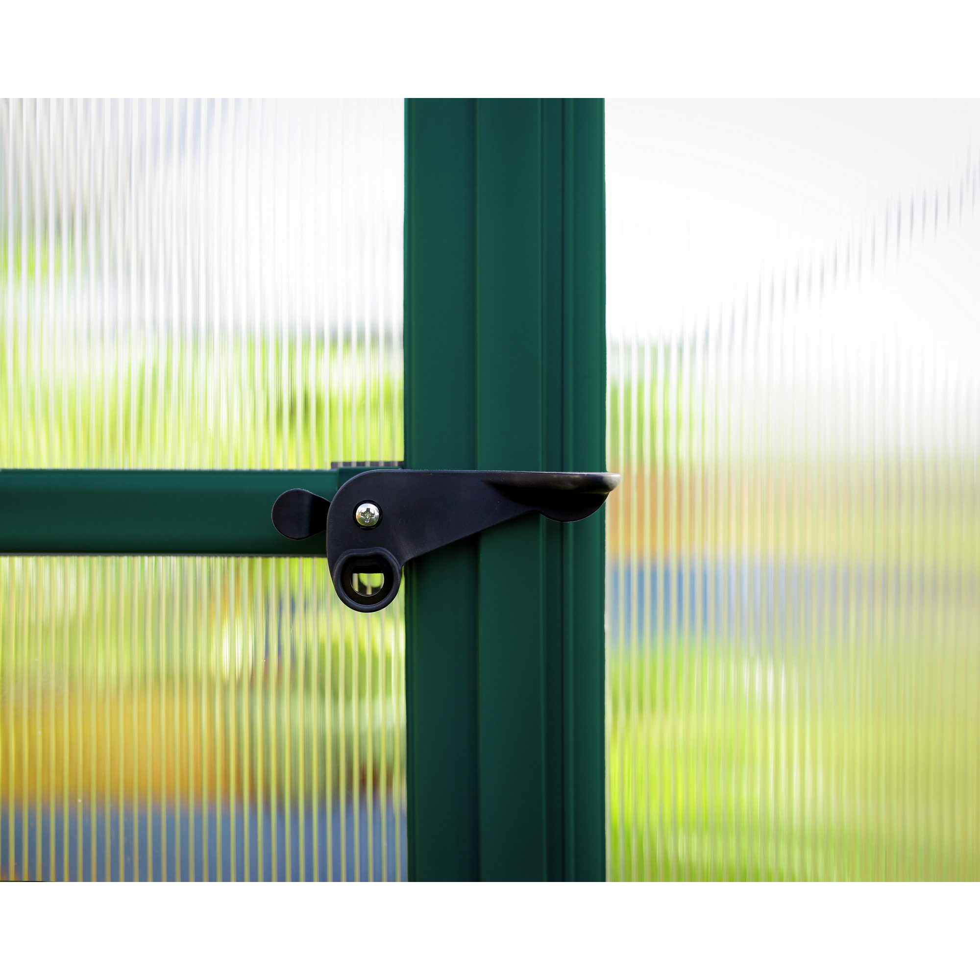 Gewächshaus 'Mythos' 185 x 306 cm mit 4 mm Hohlkammerplatten grün