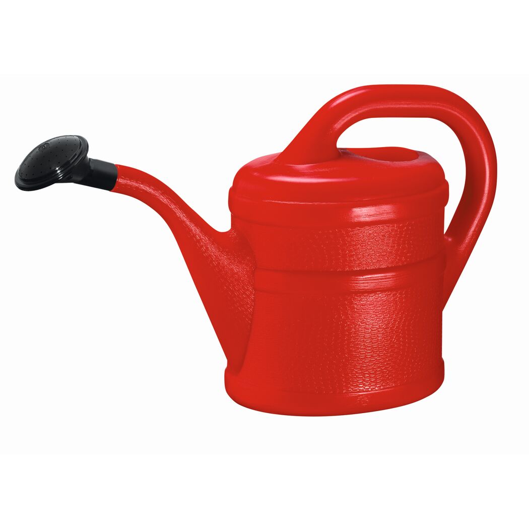 Gießkanne Kunststoff rot 2 l