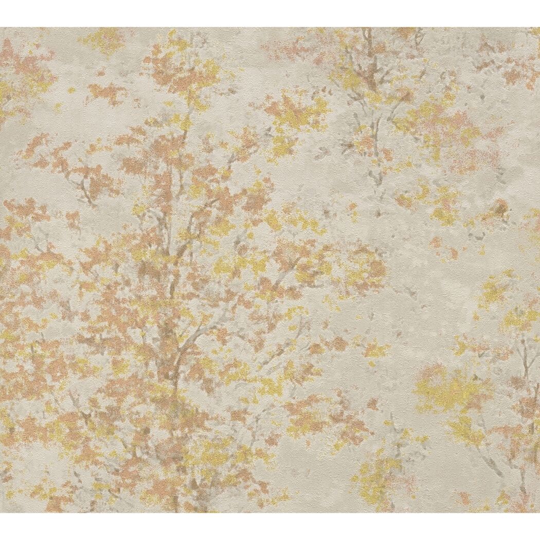 Vliestapete 'Metropolitan Stories Vibes & Styles' Bäume grau 10,05 x 0,53 m