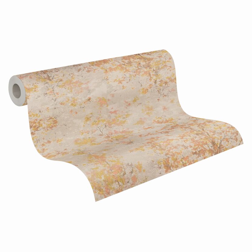 Vliestapete 'Metropolitan Stories Vibes & Styles' Bäume grau 10,05 x 0,53 m