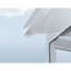 Wintergarten 'Sanremo' weiß 380 x 435 cm Polycarbonat transparent