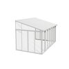 Wintergarten 'Sanremo' weiß 294 x 435 cm Polycarbonat transparent