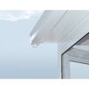 Wintergarten 'Sanremo' weiß 294 x 435 cm Polycarbonat transparent