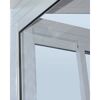 Wintergarten 'Sanremo' weiß 294 x 556 cm Polycarbonat transparent