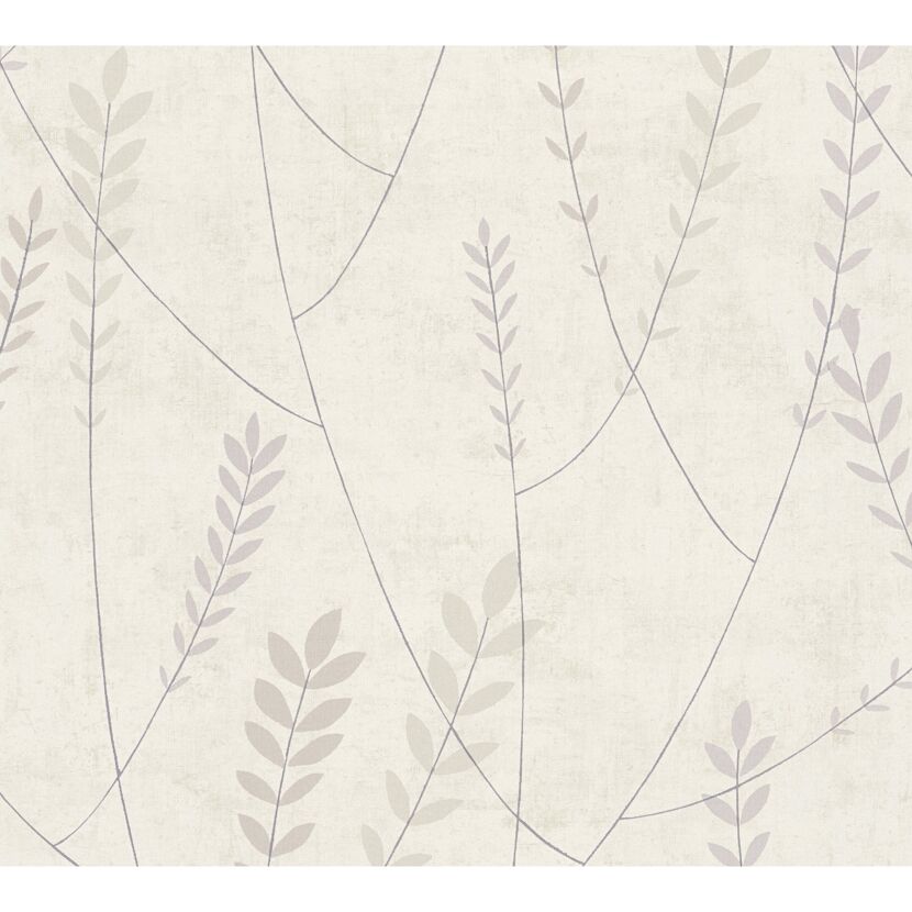 Vliestapete 'Nordic Feeling' Ranke grau 10,05 x 0,53 m