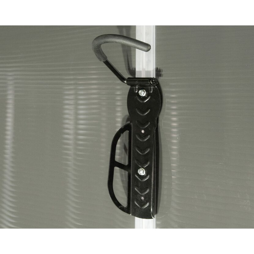 Vertikaler Fahrradaufhänger für Gerätehaus 11 x 26 cm
