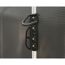 Vertikaler Fahrradaufhänger für Gerätehaus 11 x 26 cm, 3er-Pack