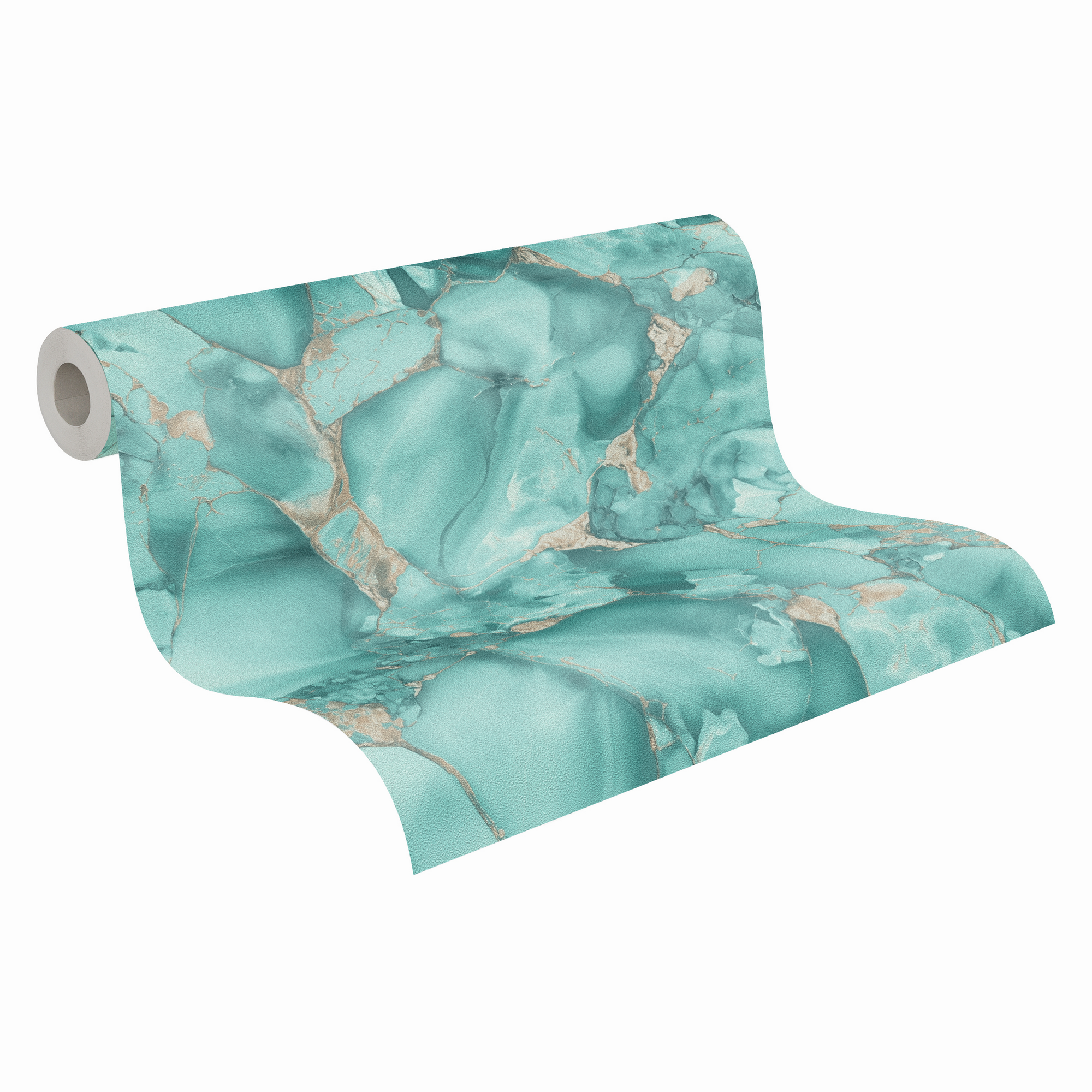 Vliestapete 'Pintwalls III'  Marmor blau 10,05 x 0,53 m