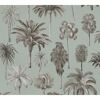 Vliestapete 'Pintwalls 3' Palmen grau 10,05 x 0,53 m