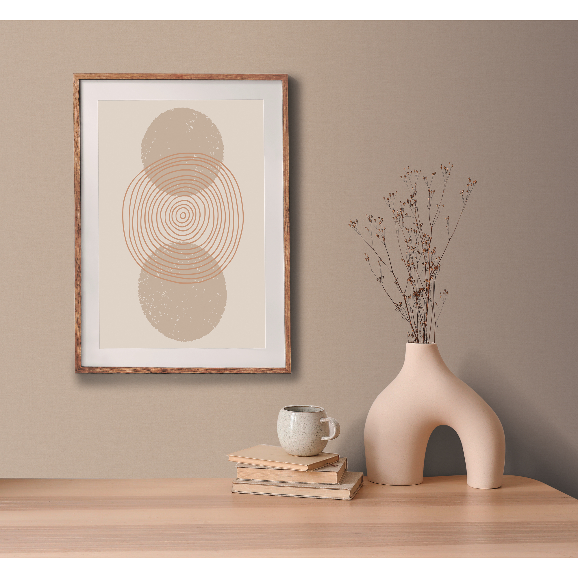 Vliestapete 'Pintwalls 3' Uni beige 10,05 x 0,53 m