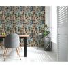 Vliestapete 'Pintwalls 3' Tiere bunt 10,05 x 0,53 m