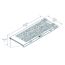 Regalset für Gewächshaus anthrazit 26 x 65 cm Polypropylen, 8er-Pack