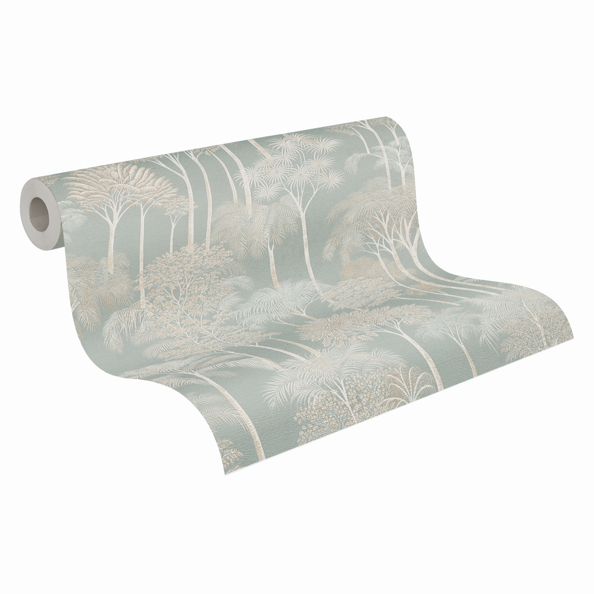 Vliestapete 'Pintwalls 3' Bäume blau 10,05 x 0,53 m