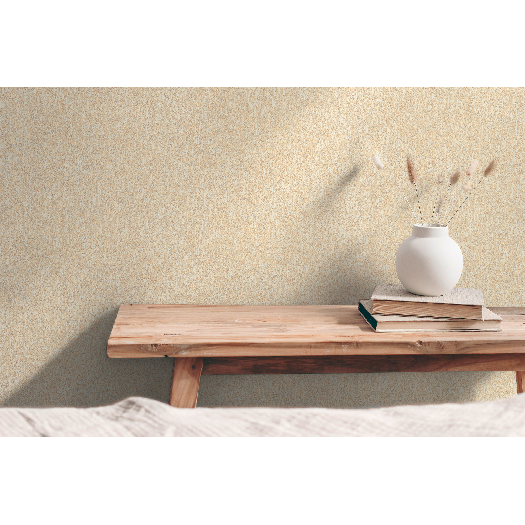 Vliestapete 'Hygge 3' Gräser beige 10,05 x 0,53 m