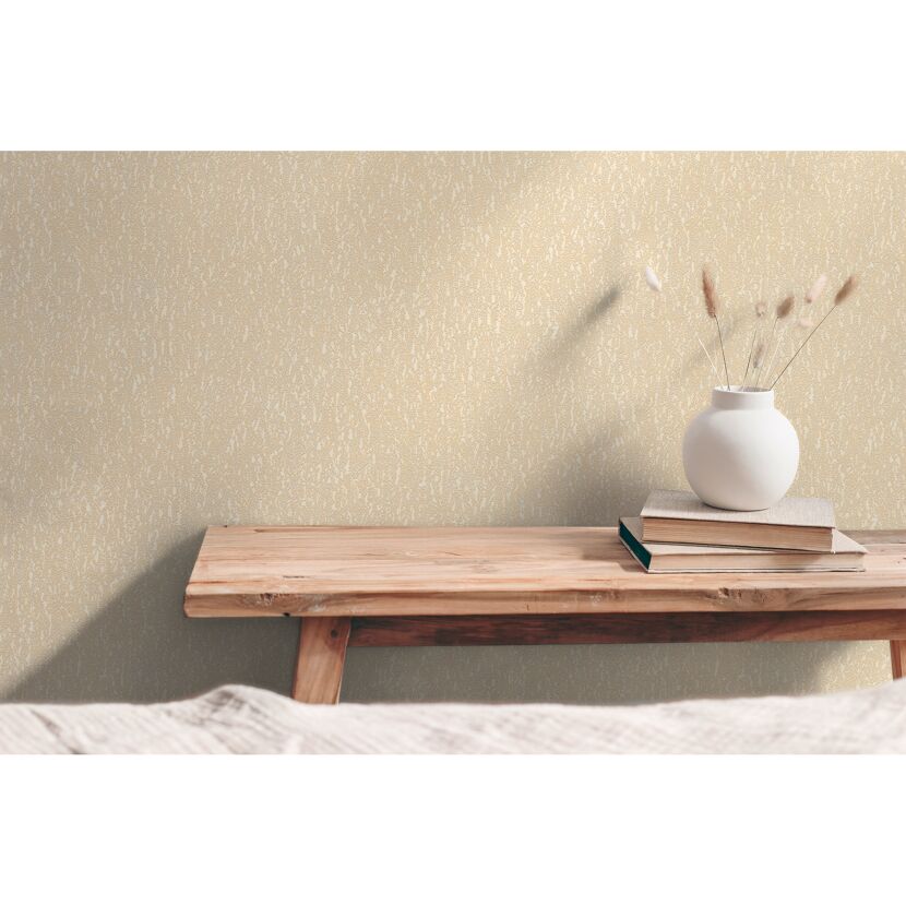 Vliestapete 'Hygge 3' Gräser beige 10,05 x 0,53 m