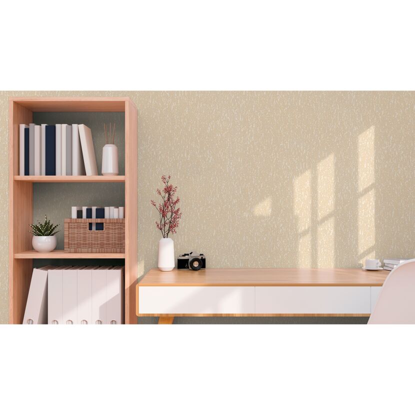 Vliestapete 'Hygge 3' Gräser beige 10,05 x 0,53 m