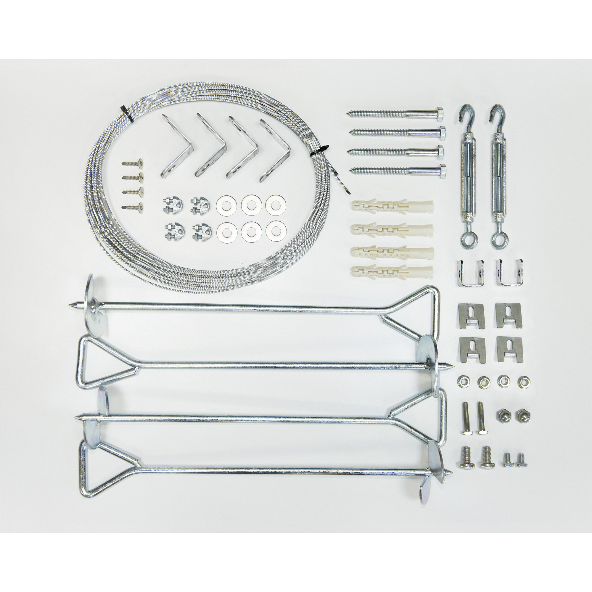 Verankerungsset für Gewächshaus