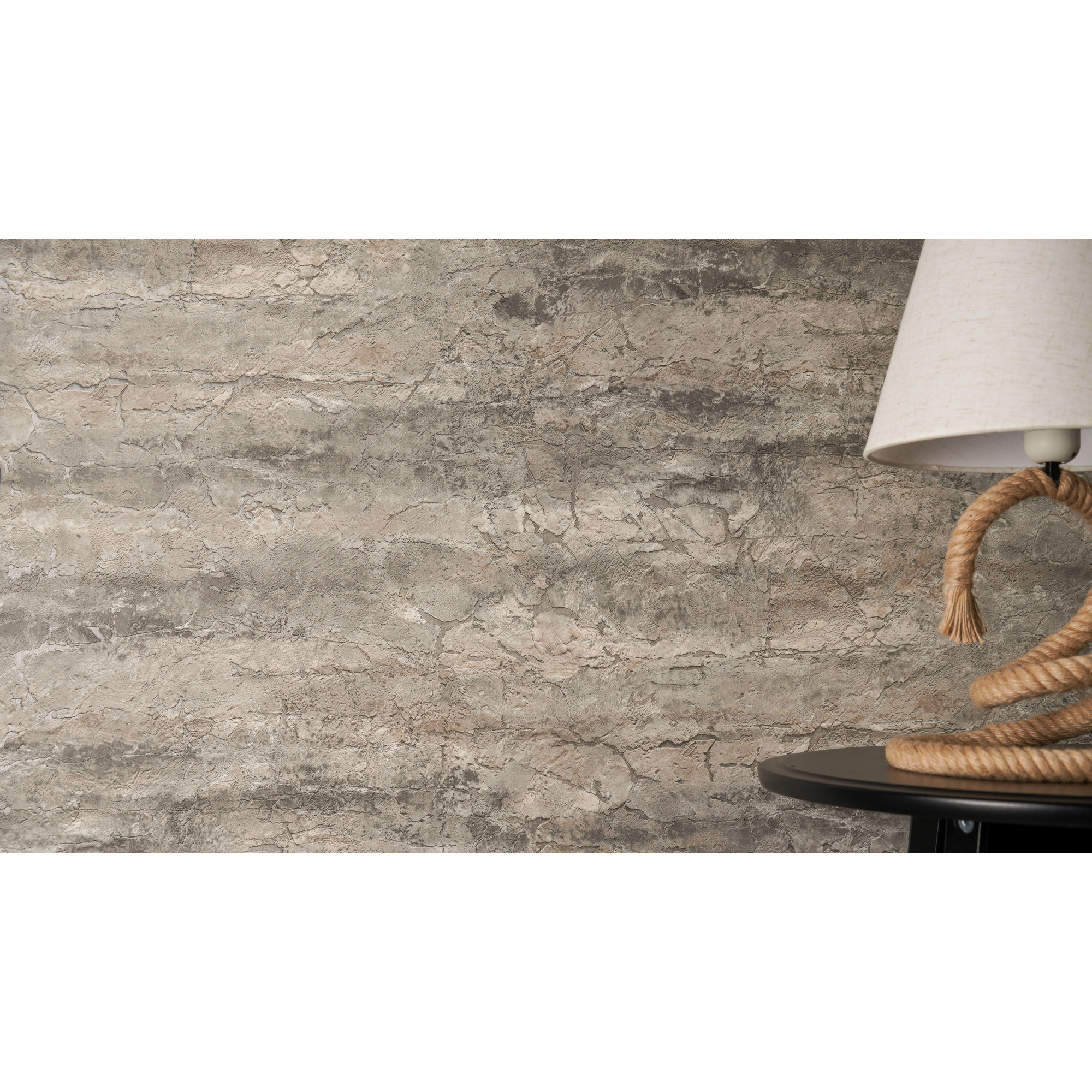 Vliestapete 'Metropolitan Stories Vibes & Styles' Stein grau 10,05 x 0,53 m