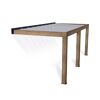 Terrassenüberdachung 'Helsinki' Zedernholz 600 x 300 cm Polycarbonat grau