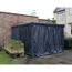 Vorhang-Set dunkelgrau für Pavillon Milano 3 x 4 m/Martinique 3,6 x 5 m