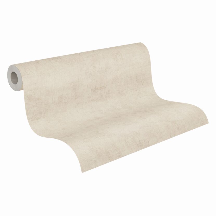 Vliestapete 'Pintwalls 3' Uni beige 10,05 x 0,53 m