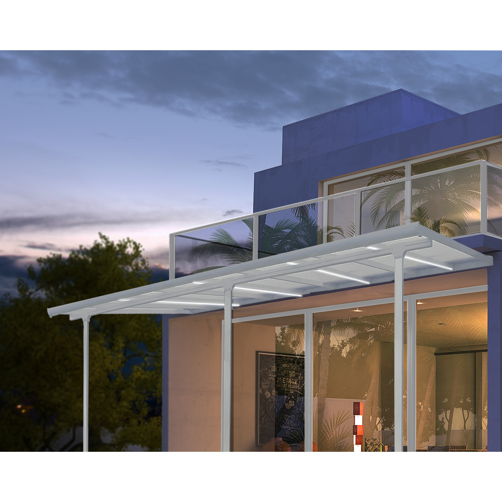 LED-Lichtleiste mit Fernbedienung 270 cm für Außenbereich