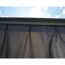 Vorhang-Set dunkelgrau für Pavillon Palermo 4,3 x 4,3 m