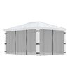 Insektenschutznetz dunkelgrau für Pavillon Dallas 3,6 x 5 m