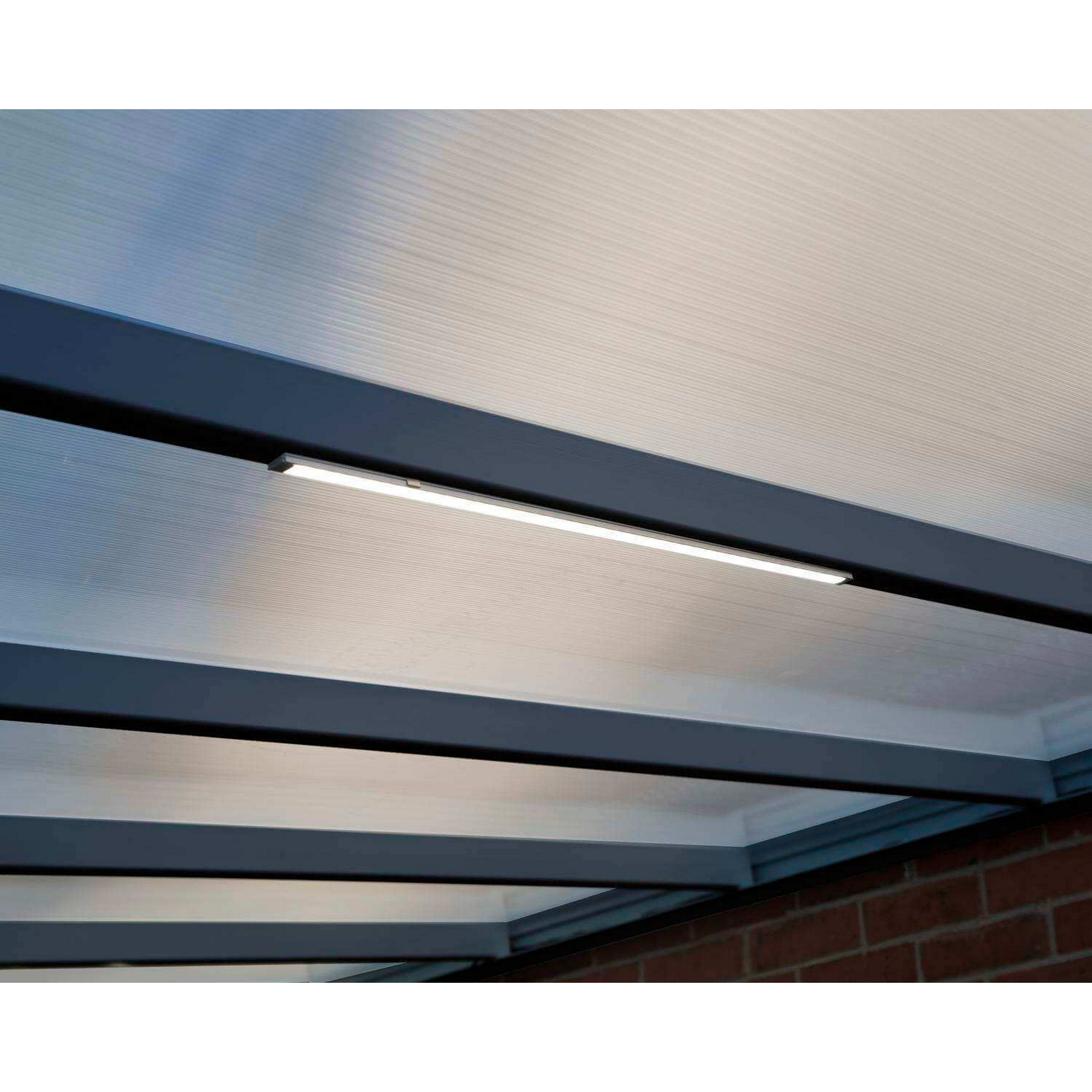 LED-Beleuchtungsset für Pavillon silber 67 cm