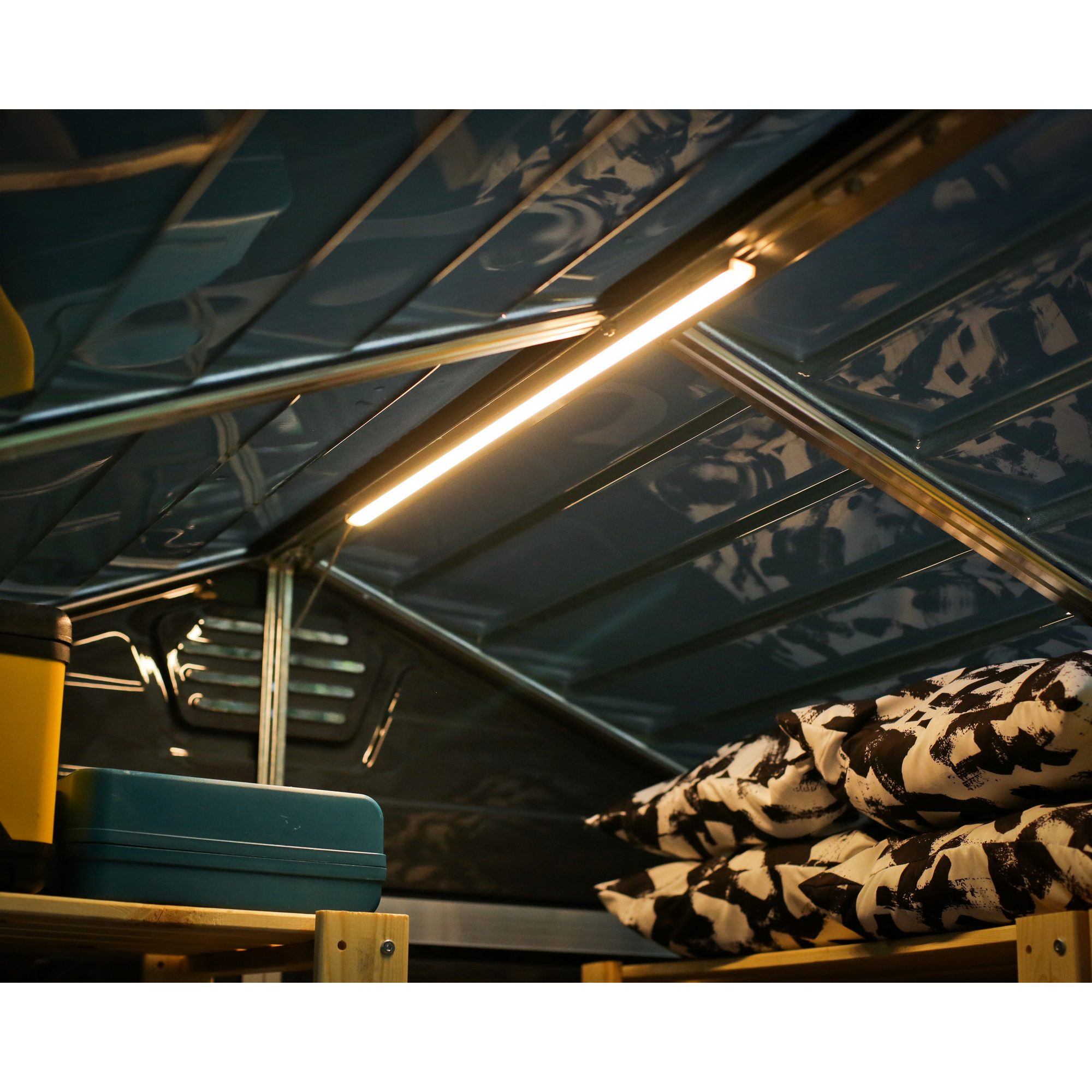 LED-Beleuchtungsset für Pavillon silber 67 cm