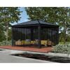Insektenschutznetz dunkelgrau für Pavillon Dallas 3,6 x 4,3 m