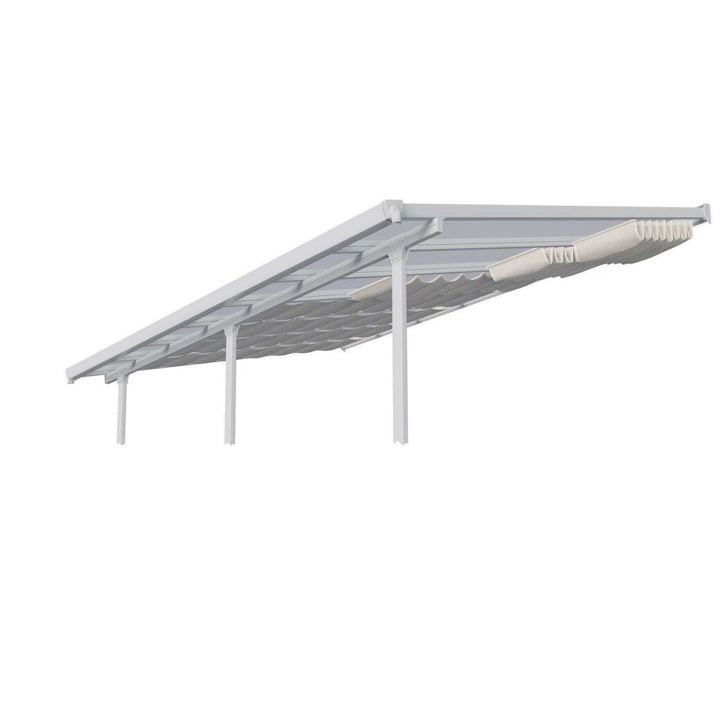 Sonnensegel für Terrassenüberdachung 3 x 8,6 m