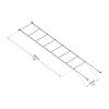 Sonnensegel für Terrassenüberdachung 3 x 8,6 m