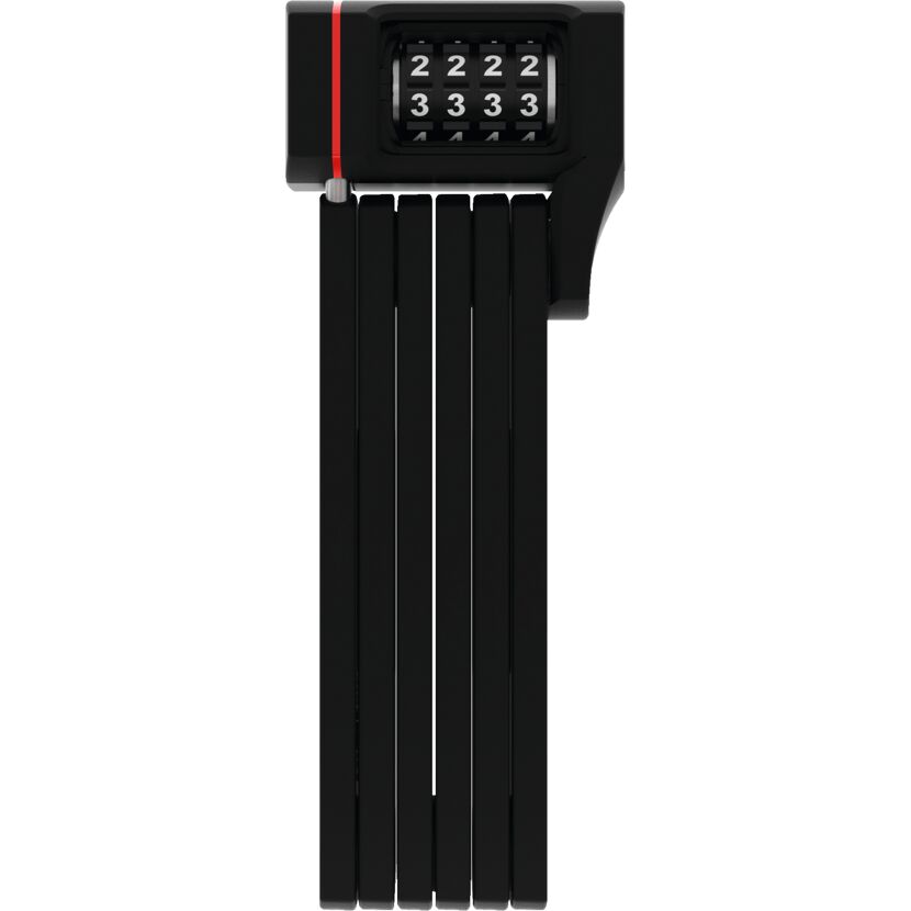 Faltschloss 'uGrip Bordo 5700C' schwarz 80 cm, mit Halterung SH